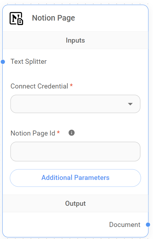 <p>Notion Page Node</p>